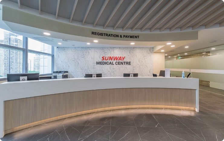 Area di Sunway Medical Centre Singapore