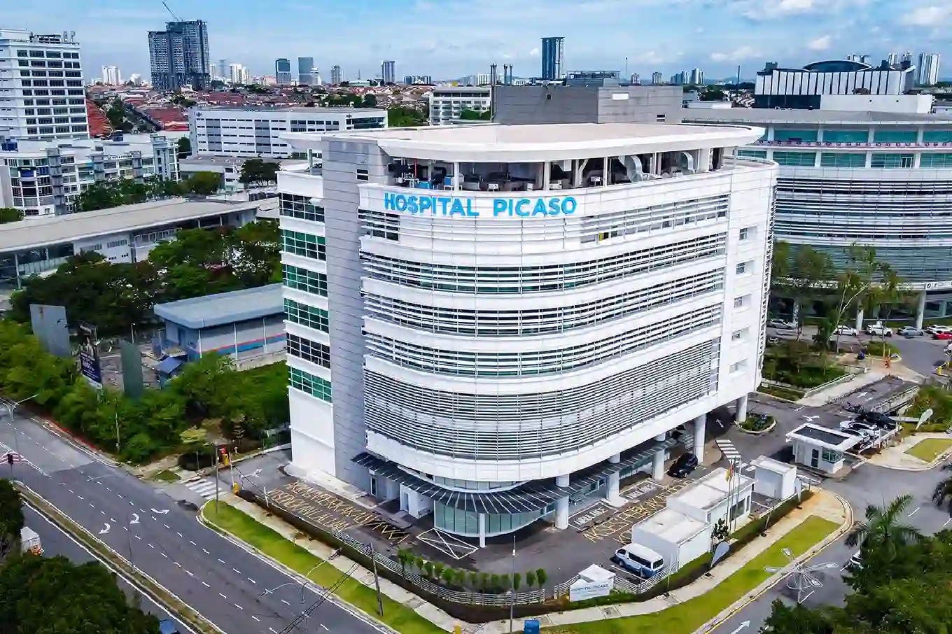 Bangunan Luar Hospital Picaso