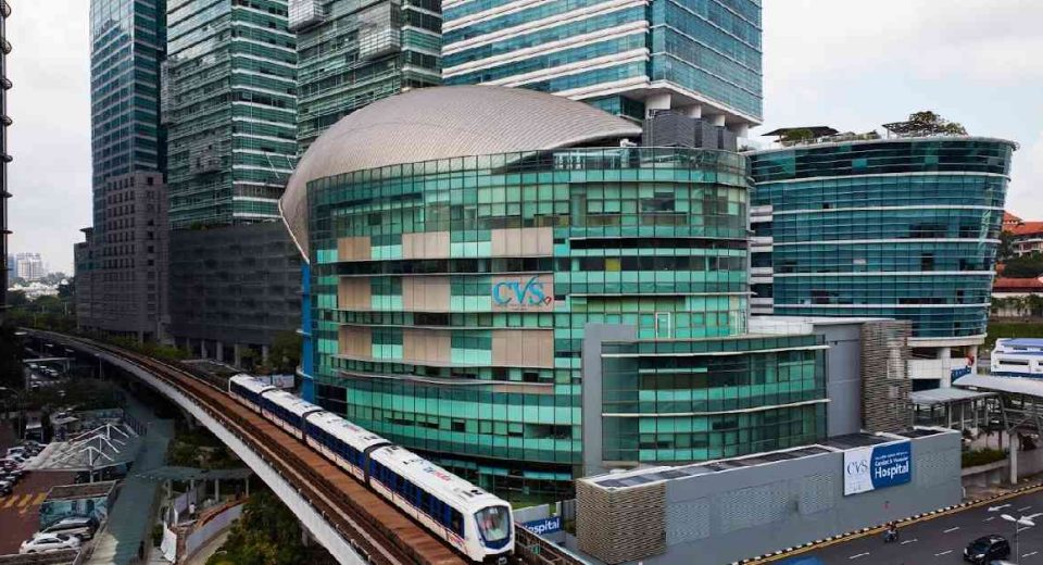 Penampakan Luar Cardiac Vascular Sentral di Kuala Lumpur