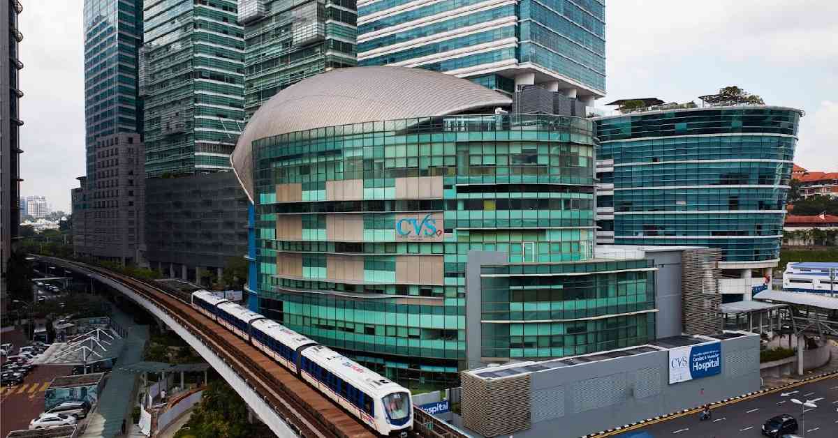 Penampakan Luar Cardiac Vascular Sentral di Kuala Lumpur