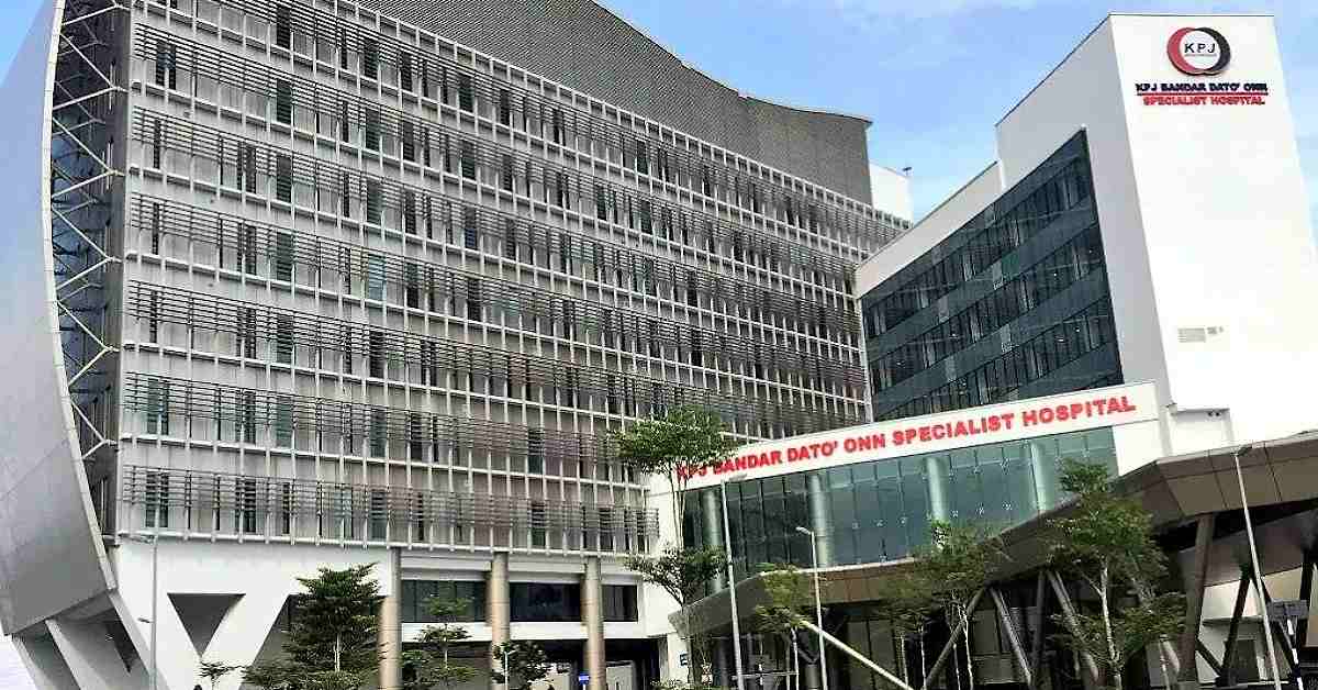 Penampilan Luar KPJ Bandar Dato' Onn Specialist Hospital