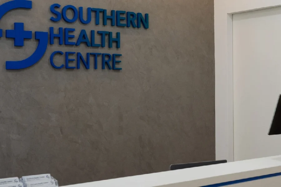 Tampak Dalam Southern Health Centre