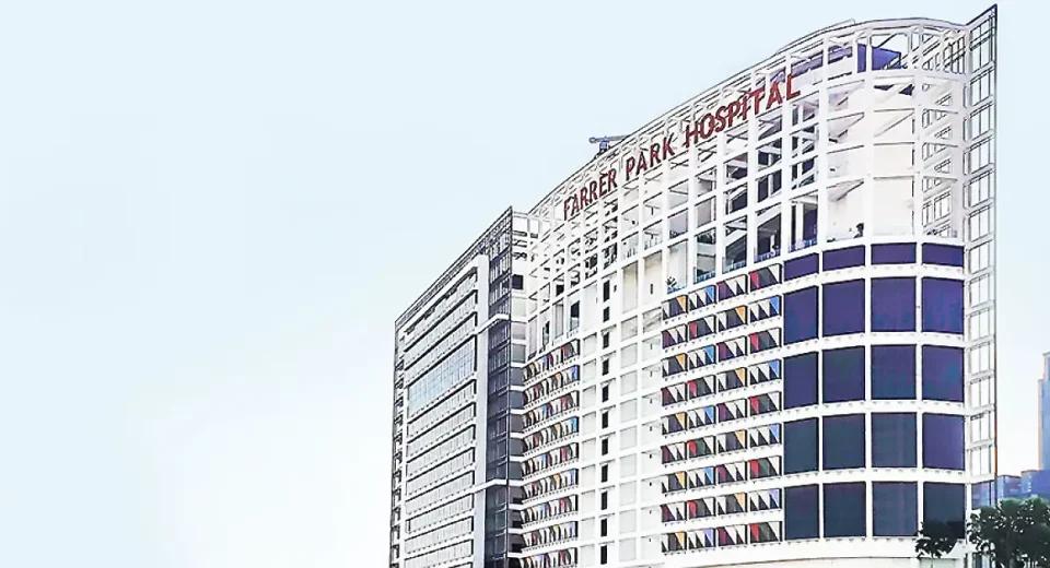 Tampak Luar Farrer Park Hospital
