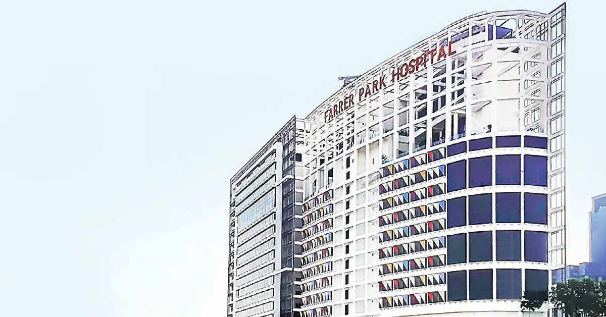 Tampak Luar Farrer Park Hospital