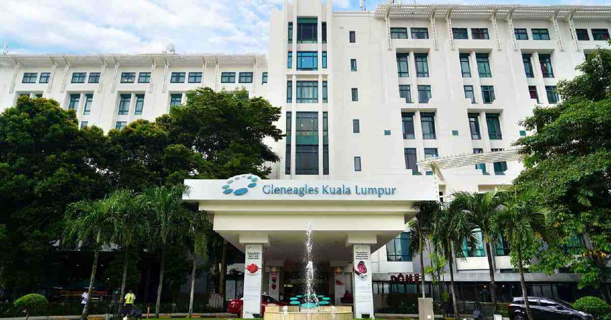 Tampilan Luar Gleneagles Hospital Kuala Lumpur