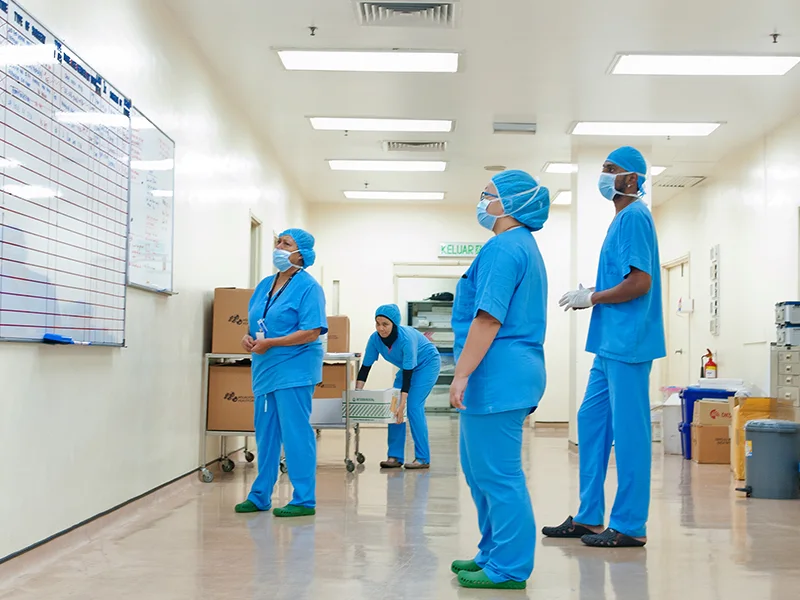 Tim Medis di Kempas Medical Centre