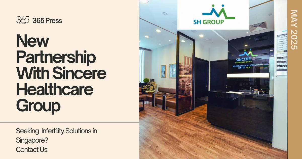 365Asia Mengumumkan Kerjasama dengan Sincere Healthcare Group