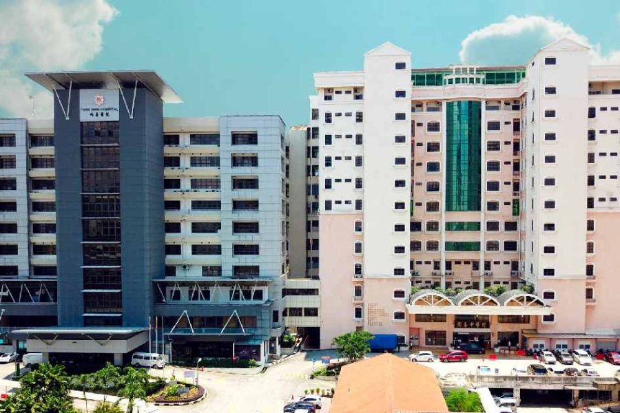 Penampakan Luar Tung Shin Hospital