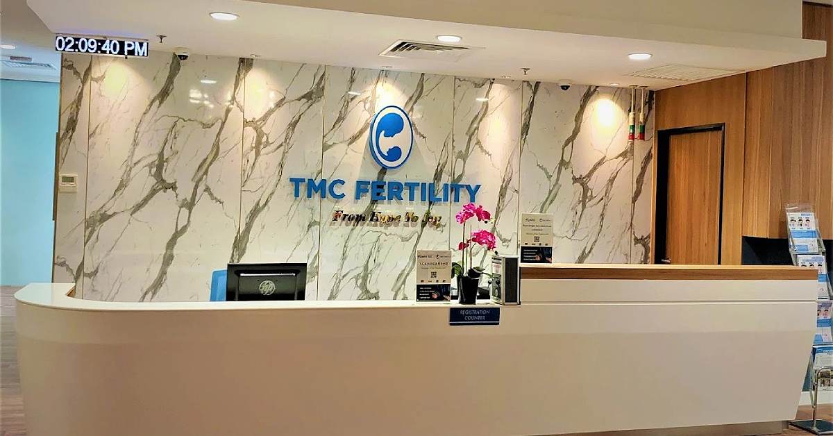 Resepsionis di TMC Fertility IVF Centre Puchong