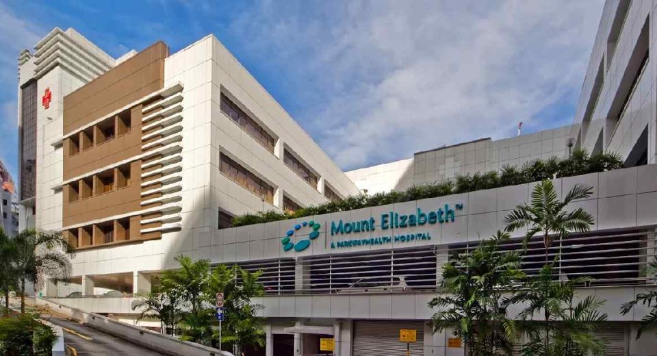 Tampak Luar Mount Elizabeth Hospital