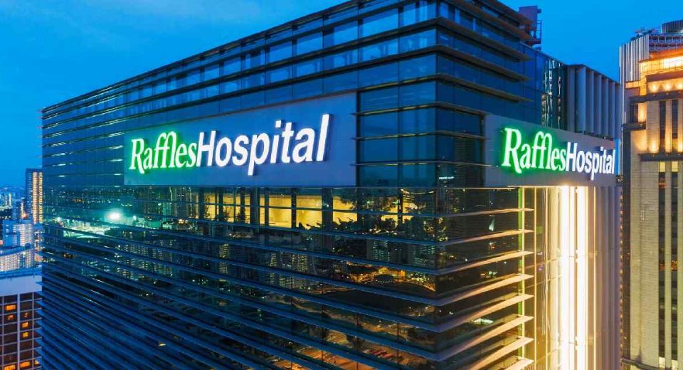 Tampilan Luar Raffles Hospital