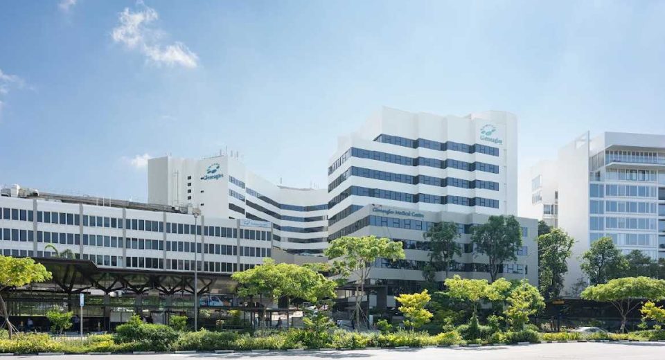 Lokasi Gleneagles Hospital Singapore