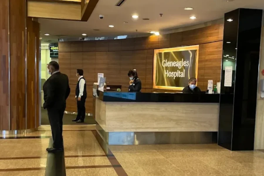 Tampak Dalam Gleneagles Hospital Singapore