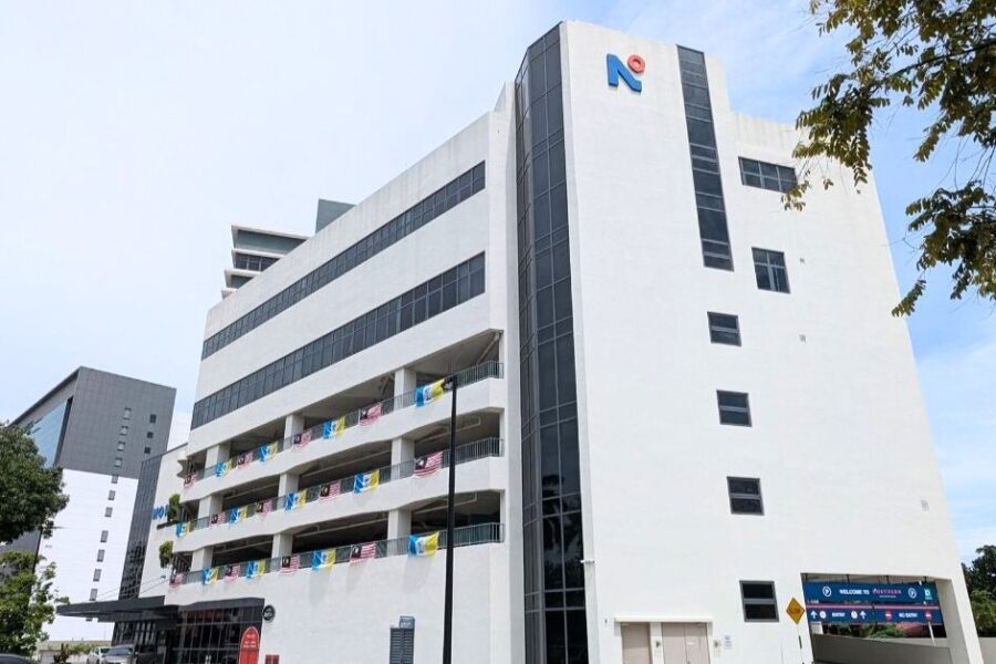 Bangunan Luar Northern Heart Hospital di Penang