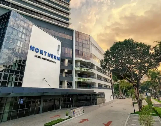 Penampakkan Luar Northern Heart Hospital di Penang