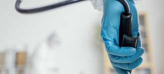 person-protective-equipment-disinfecting
